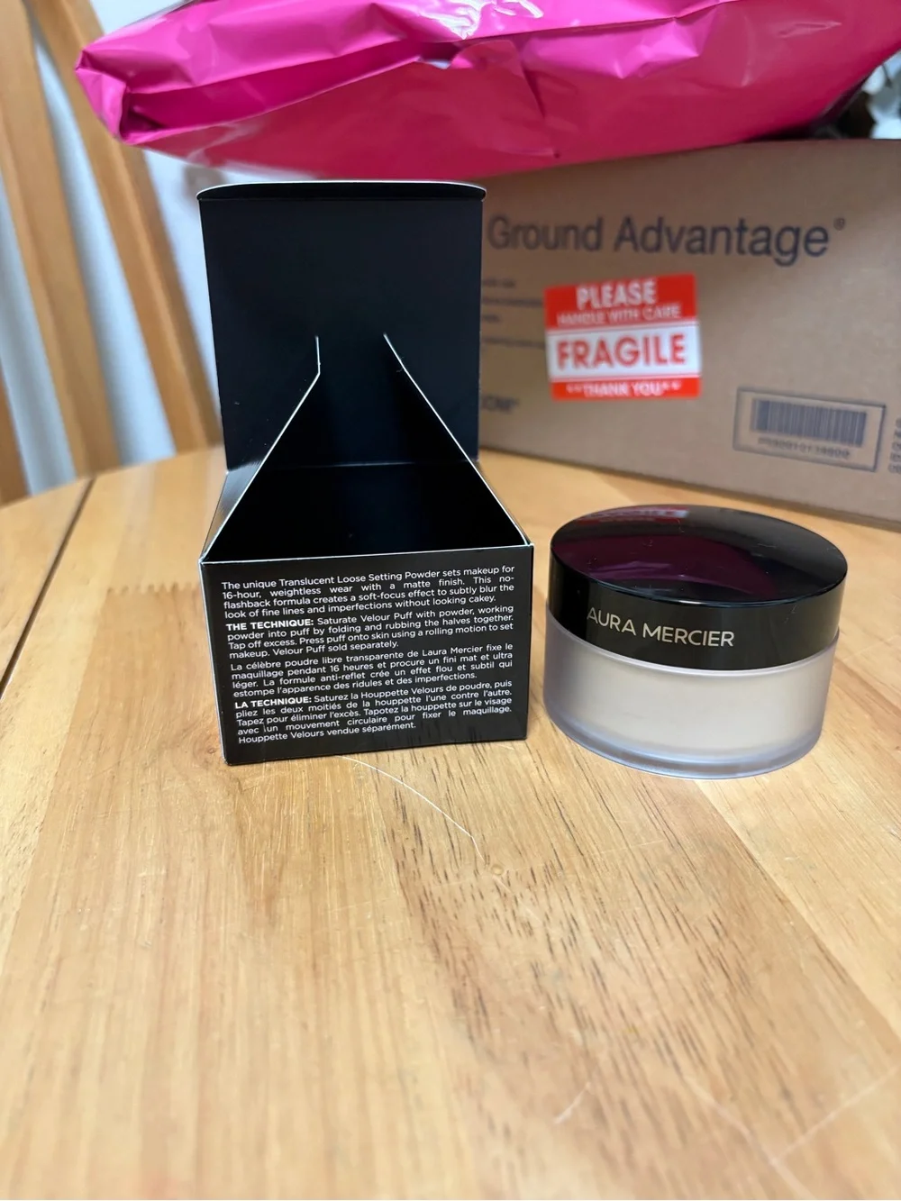Laura Mercier Translucent Loose Setting Powder in TRANSLUCENT, full Sz 1oz, BNIB
